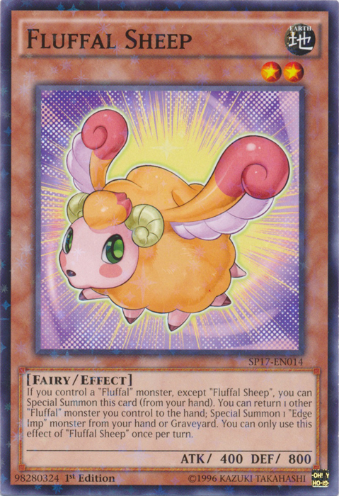 Fluffal Sheep (Starfoil) [SP17-EN014] Starfoil Rare | Pegasus Games WI