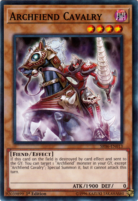 Archfiend Cavalry [SR06-EN013] Common | Pegasus Games WI