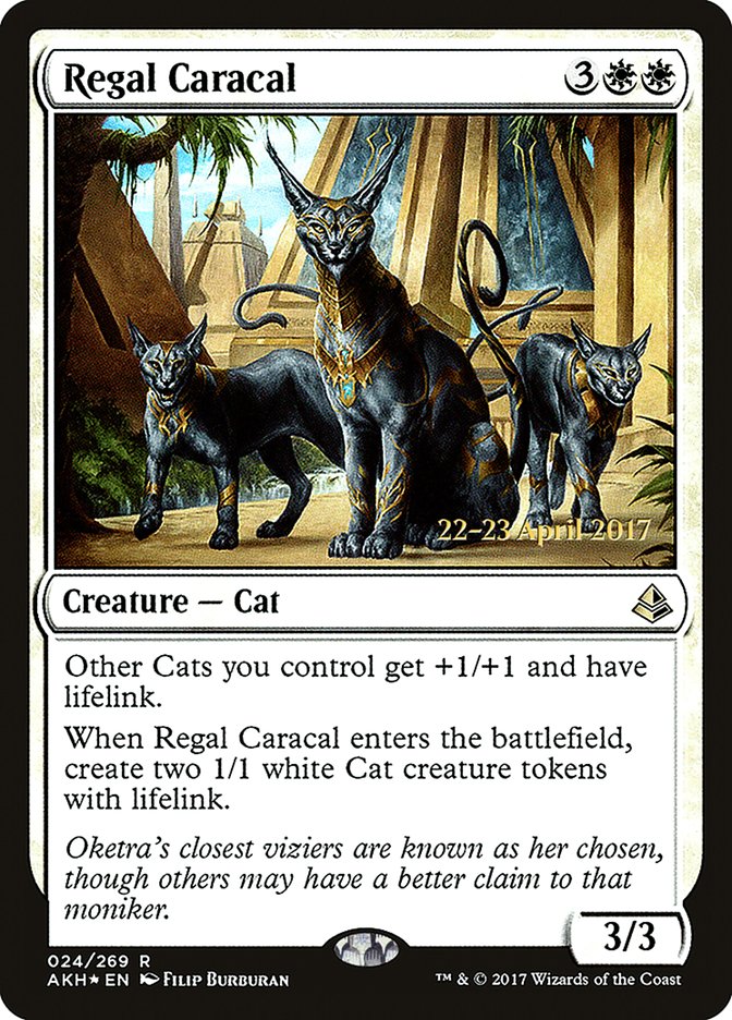 Regal Caracal [Amonkhet Prerelease Promos] | Pegasus Games WI