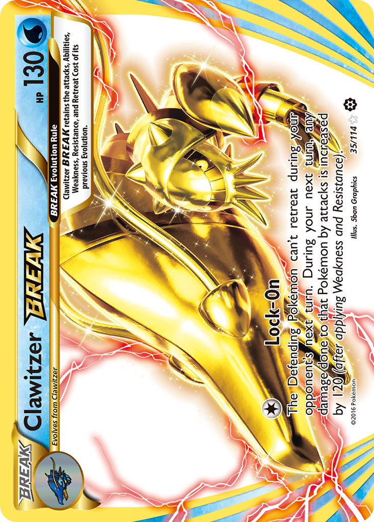 Clawitzer BREAK (35/114) [XY: Steam Siege] | Pegasus Games WI