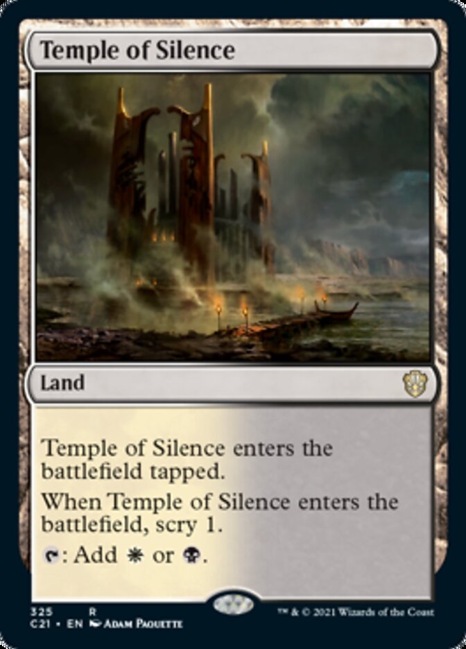 Temple of Silence [Commander 2021] | Pegasus Games WI