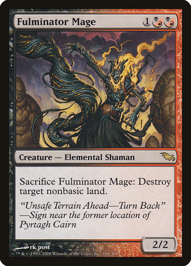 Fulminator Mage [Shadowmoor] | Pegasus Games WI