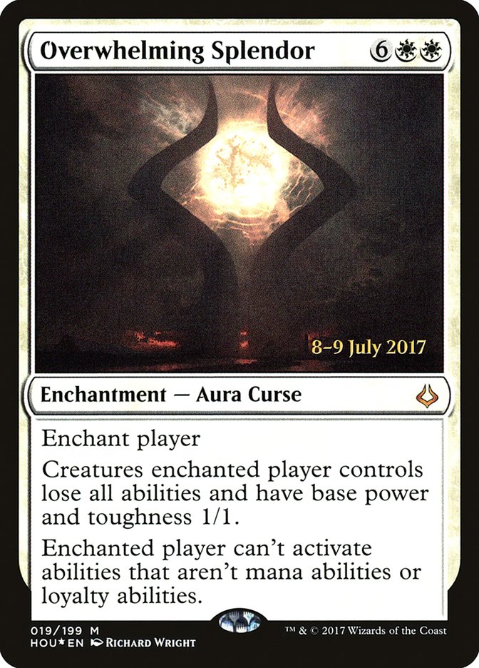 Overwhelming Splendor [Hour of Devastation Prerelease Promos] | Pegasus Games WI