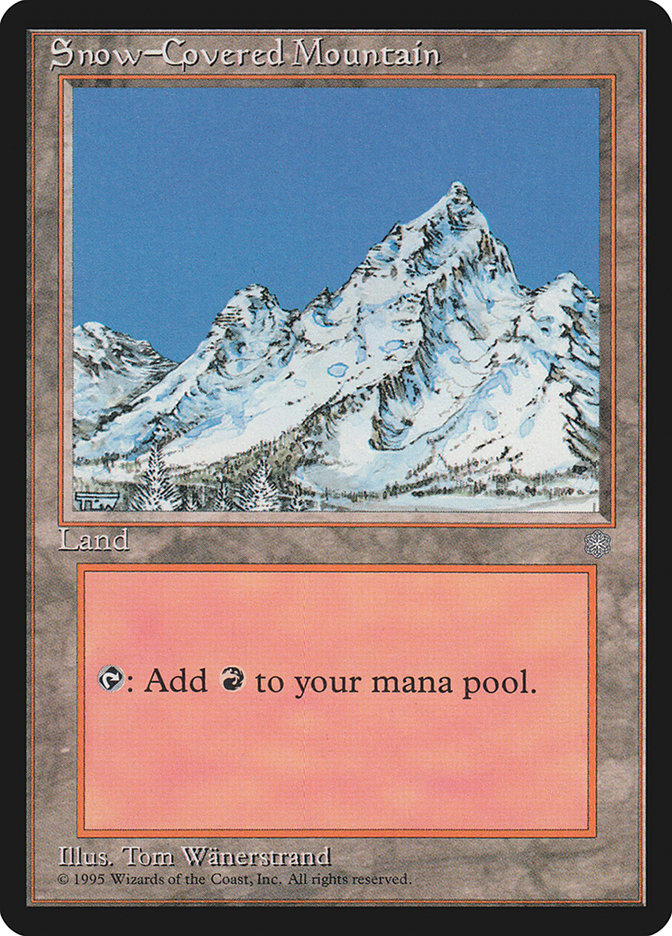 Snow-Covered Mountain [Ice Age] | Pegasus Games WI