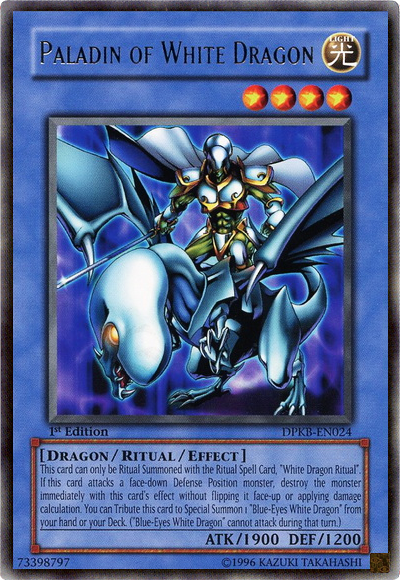 Paladin of White Dragon [DPKB-EN024] Rare | Pegasus Games WI