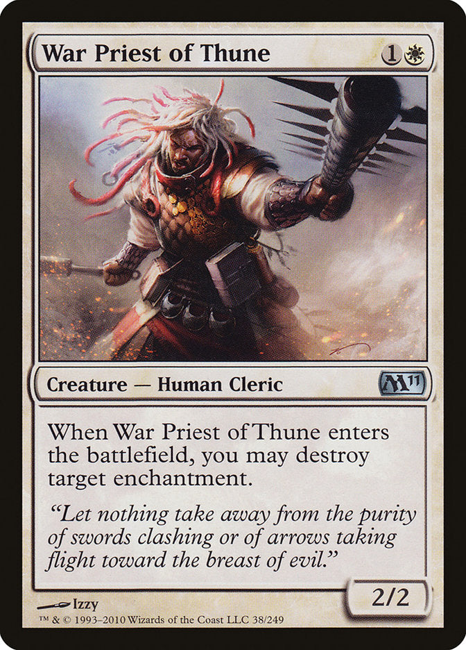 War Priest of Thune [Magic 2011] | Pegasus Games WI