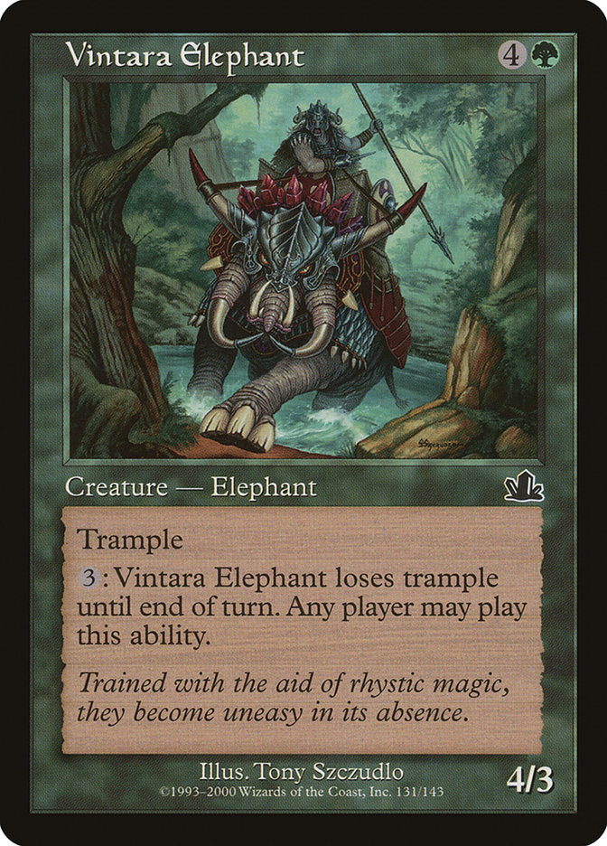 Vintara Elephant [Prophecy] | Pegasus Games WI