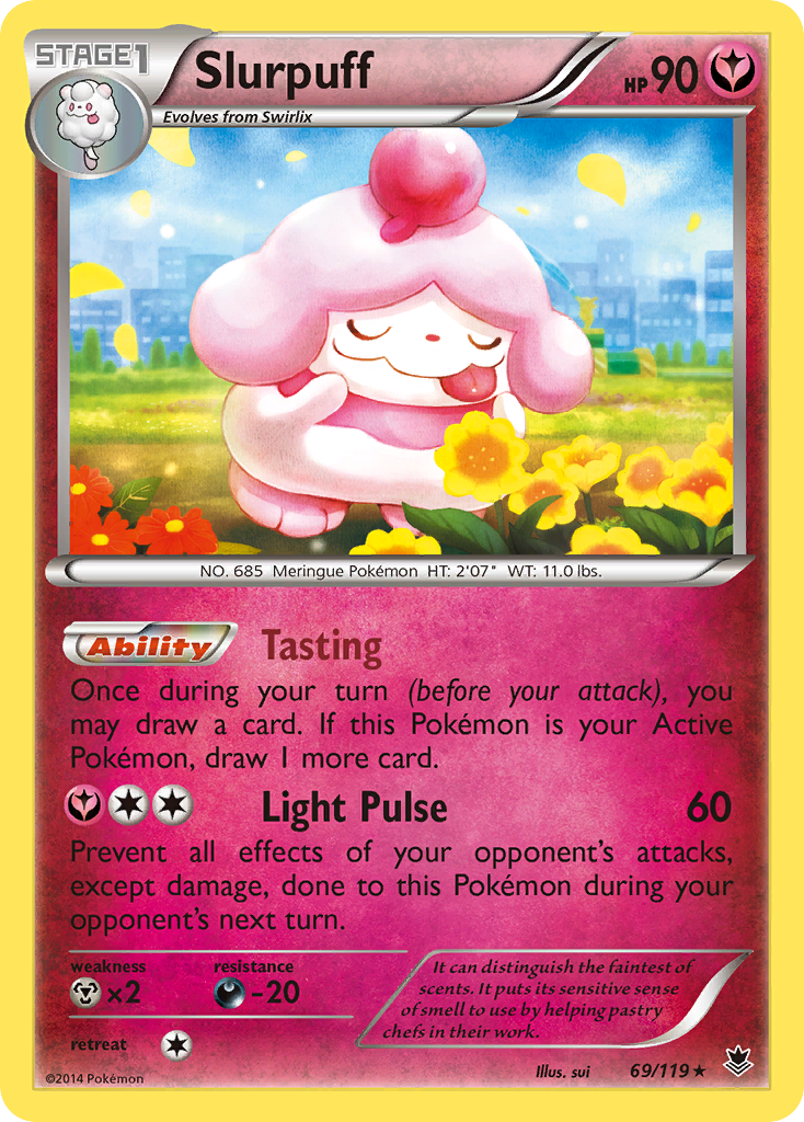 Slurpuff (69/119) [XY: Phantom Forces] | Pegasus Games WI