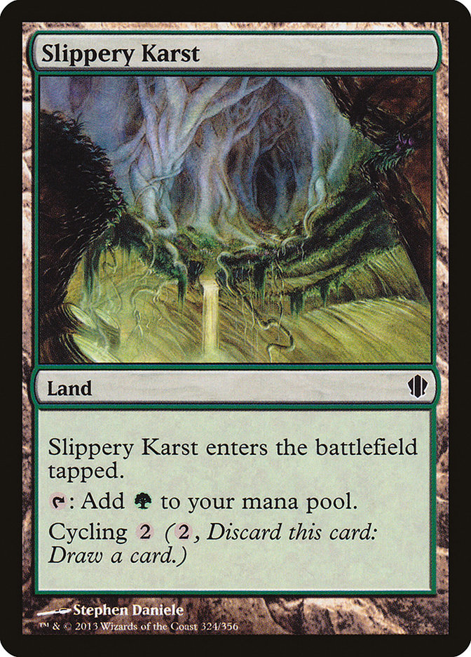 Slippery Karst [Commander 2013] | Pegasus Games WI
