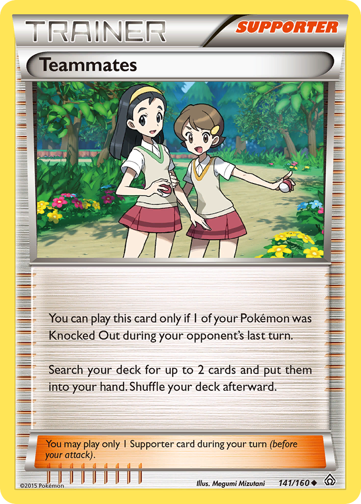 Teammates (141/160) [XY: Primal Clash] | Pegasus Games WI