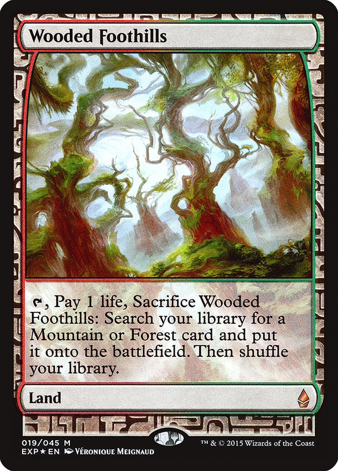 Wooded Foothills [Zendikar Expeditions] | Pegasus Games WI