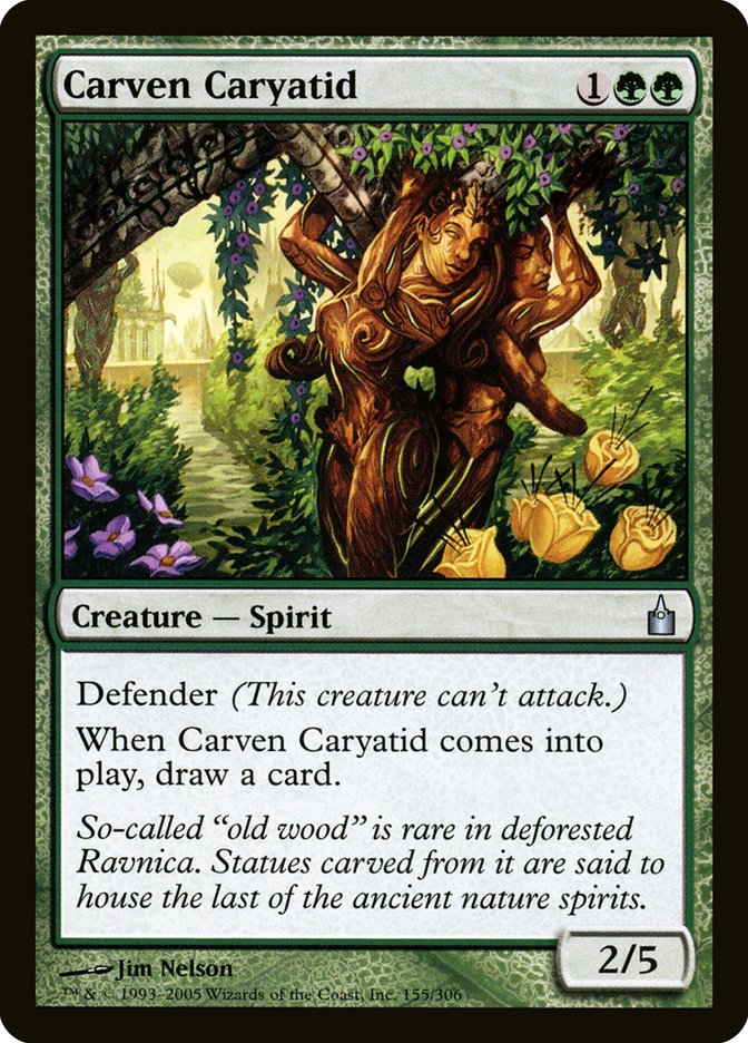 Carven Caryatid [Ravnica: City of Guilds] | Pegasus Games WI