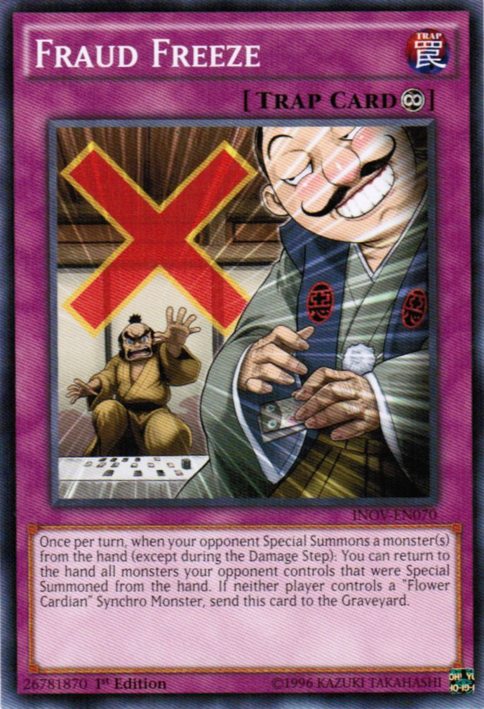Fraud Freeze [INOV-EN070] Common | Pegasus Games WI