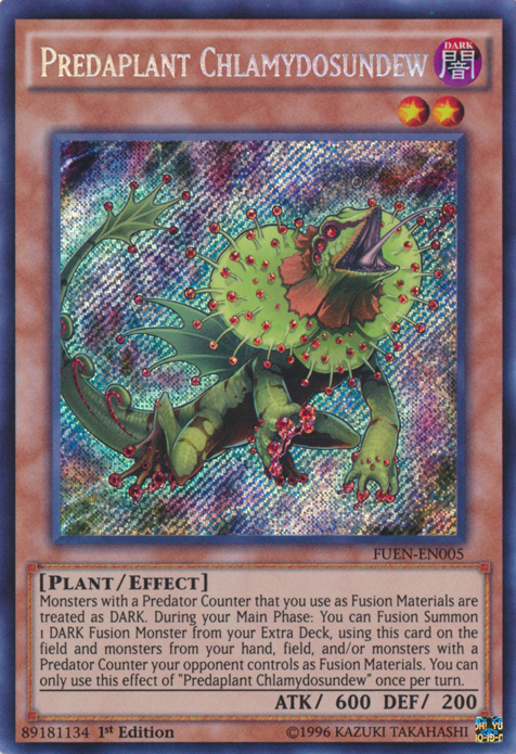 Predaplant Chlamydosundew [FUEN-EN005] Secret Rare | Pegasus Games WI