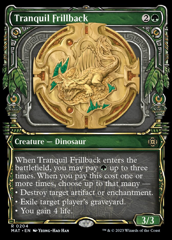 Tranquil Frillback (Showcase Halo Foil) [March of the Machine: The Aftermath] | Pegasus Games WI
