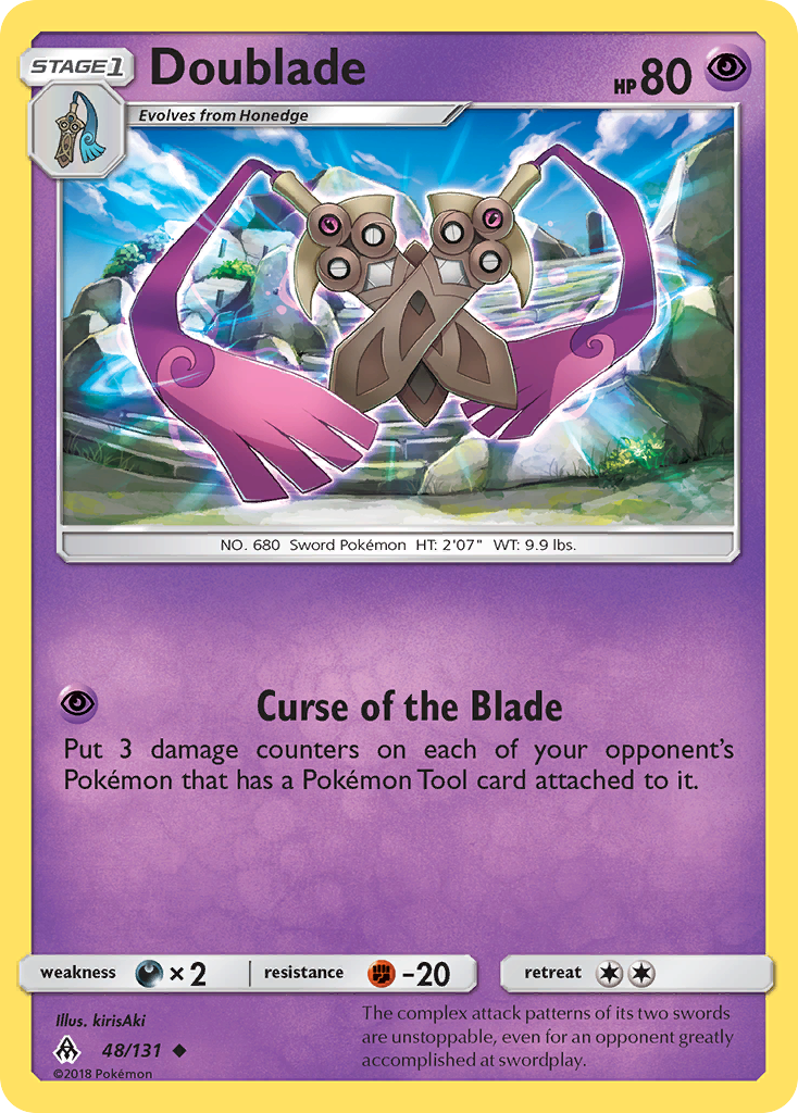 Doublade (48/131) [Sun & Moon: Forbidden Light] | Pegasus Games WI