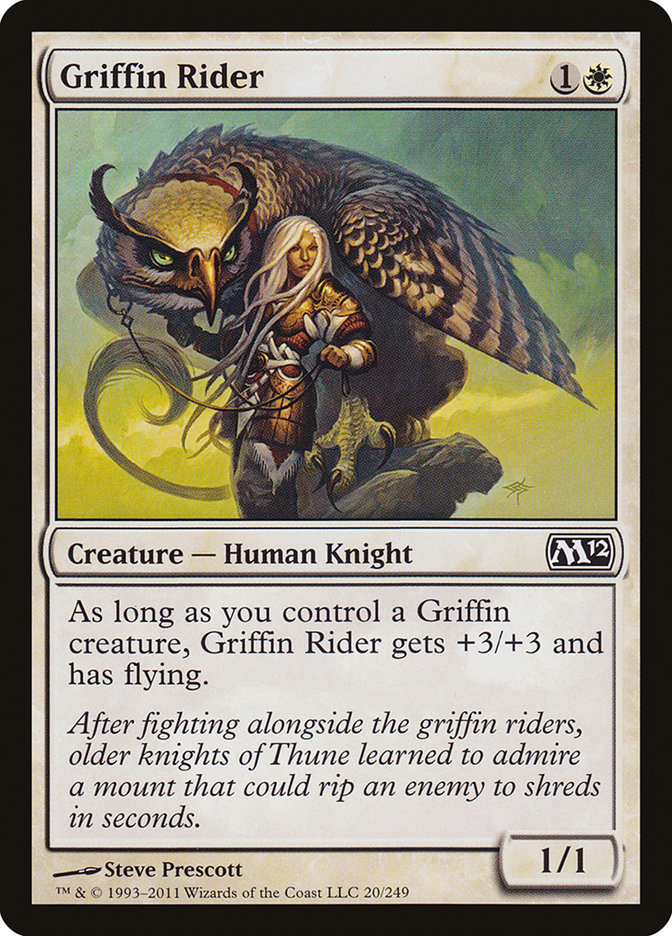 Griffin Rider [Magic 2012] | Pegasus Games WI