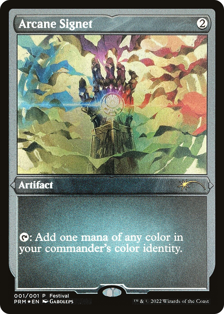 Arcane Signet (Foil Etched) [30th Anniversary Promos] | Pegasus Games WI