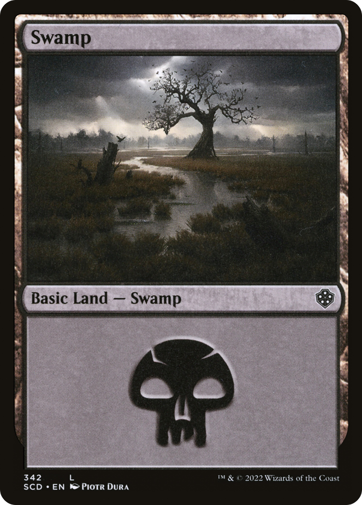 Swamp (342) [Starter Commander Decks] | Pegasus Games WI