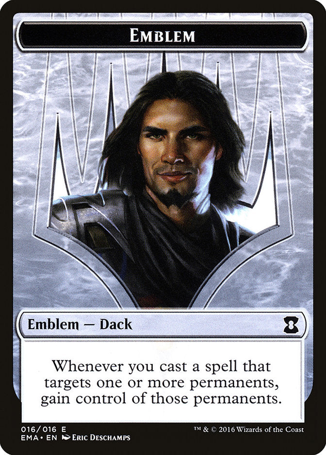 Dack Fayden Emblem [Eternal Masters Tokens] | Pegasus Games WI