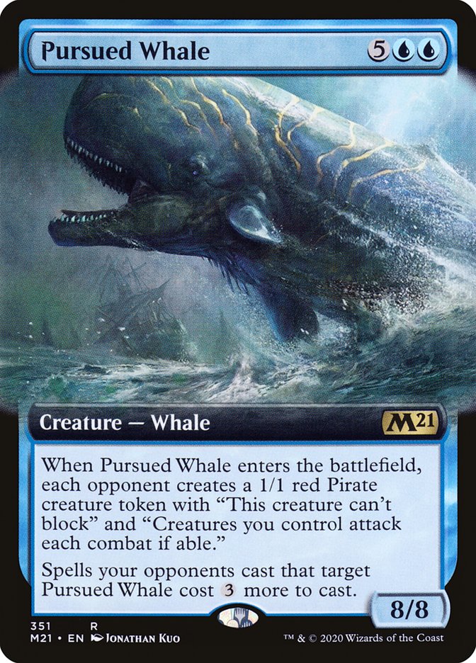 Pursued Whale (Extended Art) [Core Set 2021] | Pegasus Games WI
