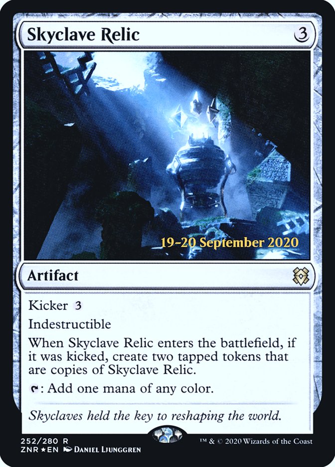 Skyclave Relic [Zendikar Rising Prerelease Promos] | Pegasus Games WI