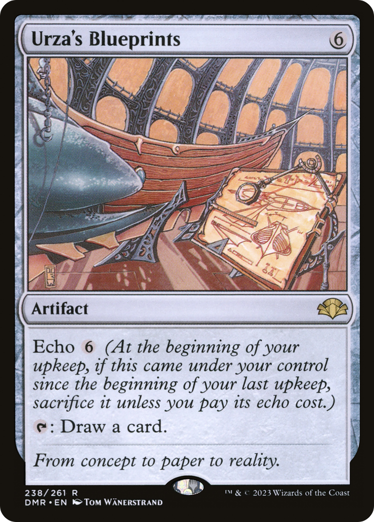 Urza's Blueprints [Dominaria Remastered] | Pegasus Games WI