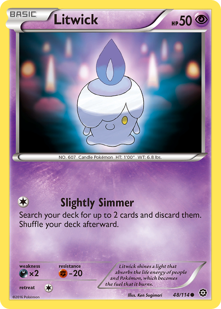 Litwick (48/114) [XY: Steam Siege] | Pegasus Games WI