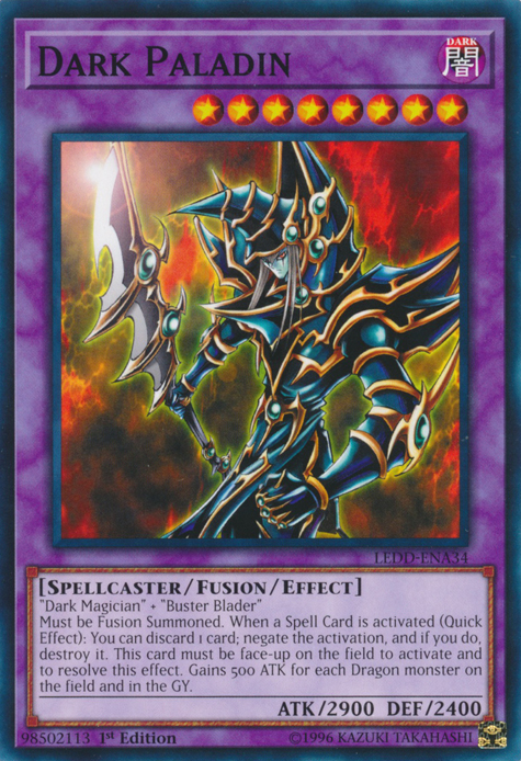 Dark Paladin [LEDD-ENA34] Common | Pegasus Games WI