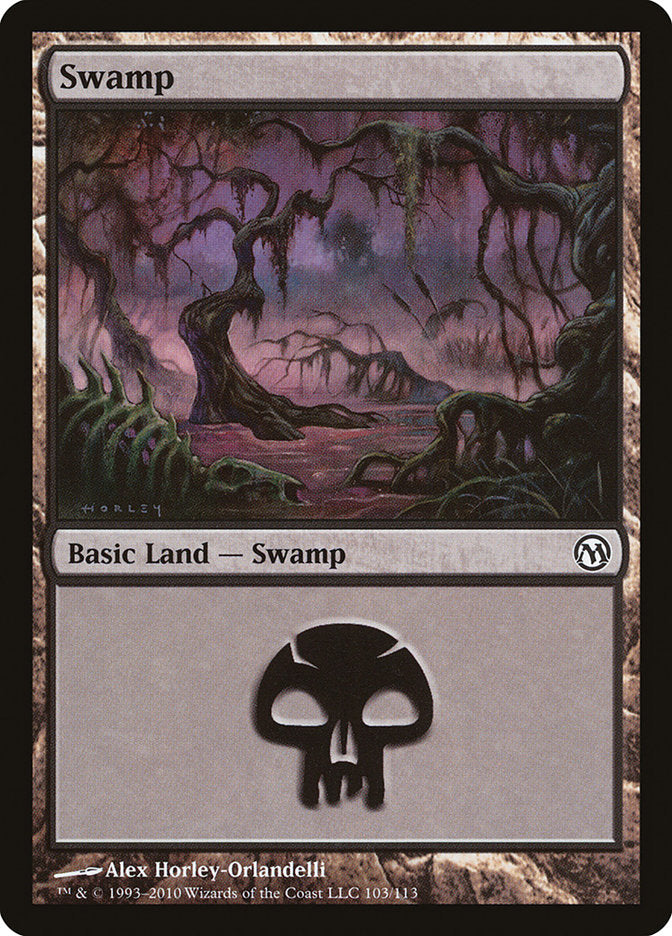 Swamp (103) [Duels of the Planeswalkers] | Pegasus Games WI