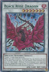 Black Rose Dragon (Green) [LDS2-EN110] Ultra Rare | Pegasus Games WI