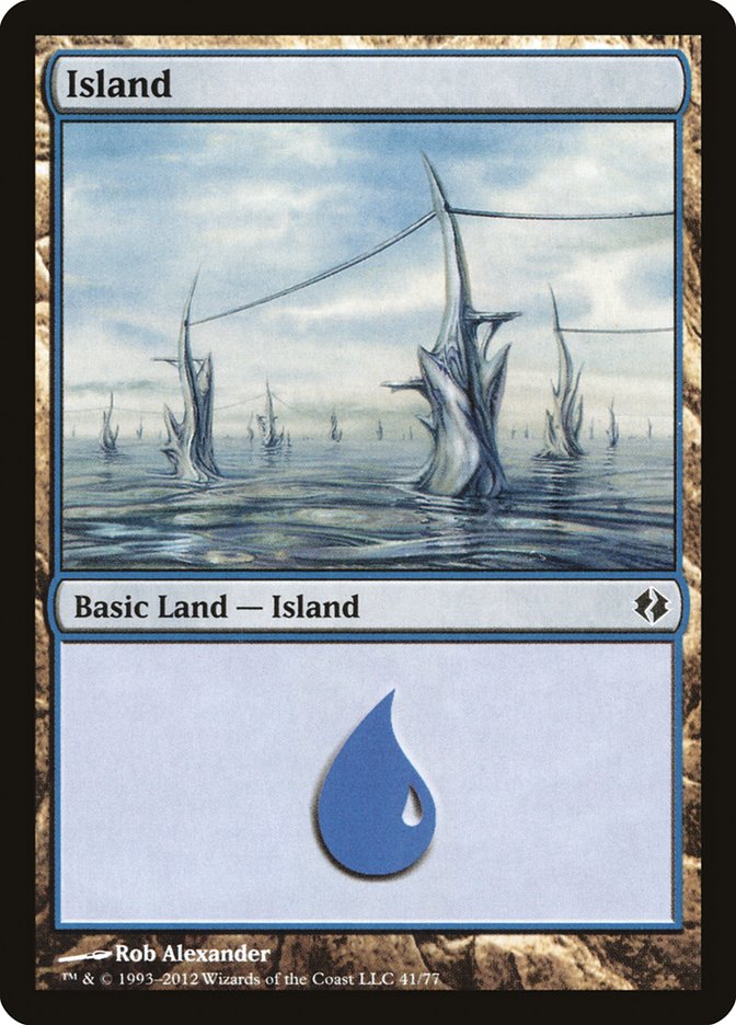 Island (41) [Duel Decks: Venser vs. Koth] | Pegasus Games WI