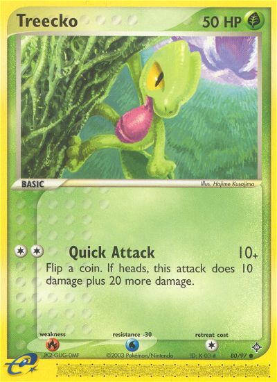 Treecko (80/97) [EX: Dragon] | Pegasus Games WI