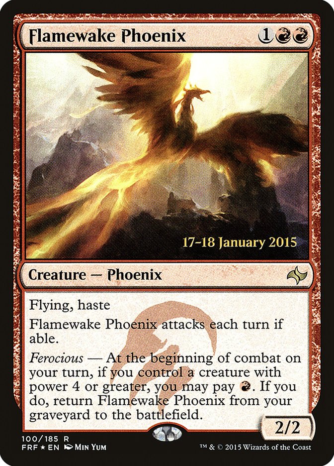 Flamewake Phoenix [Fate Reforged Prerelease Promos] | Pegasus Games WI