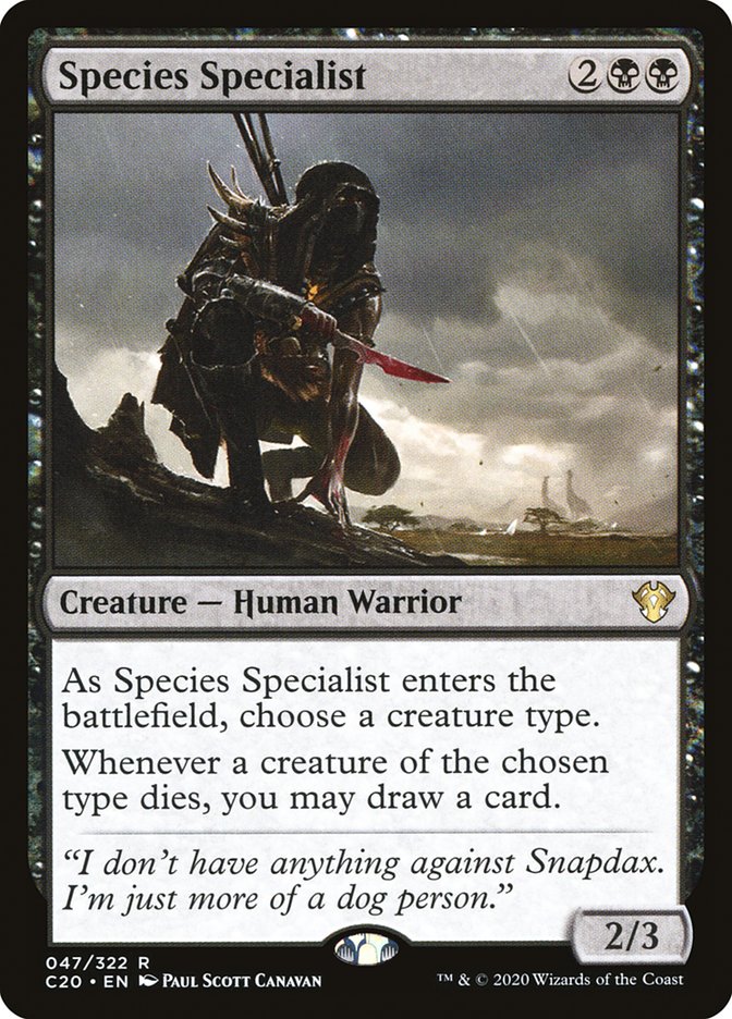 Species Specialist [Commander 2020] | Pegasus Games WI