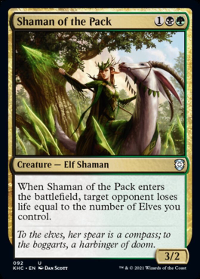 Shaman of the Pack [Kaldheim Commander] | Pegasus Games WI