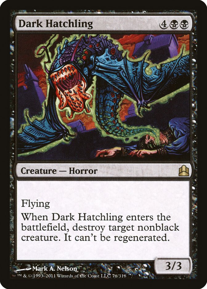 Dark Hatchling [Commander 2011] | Pegasus Games WI