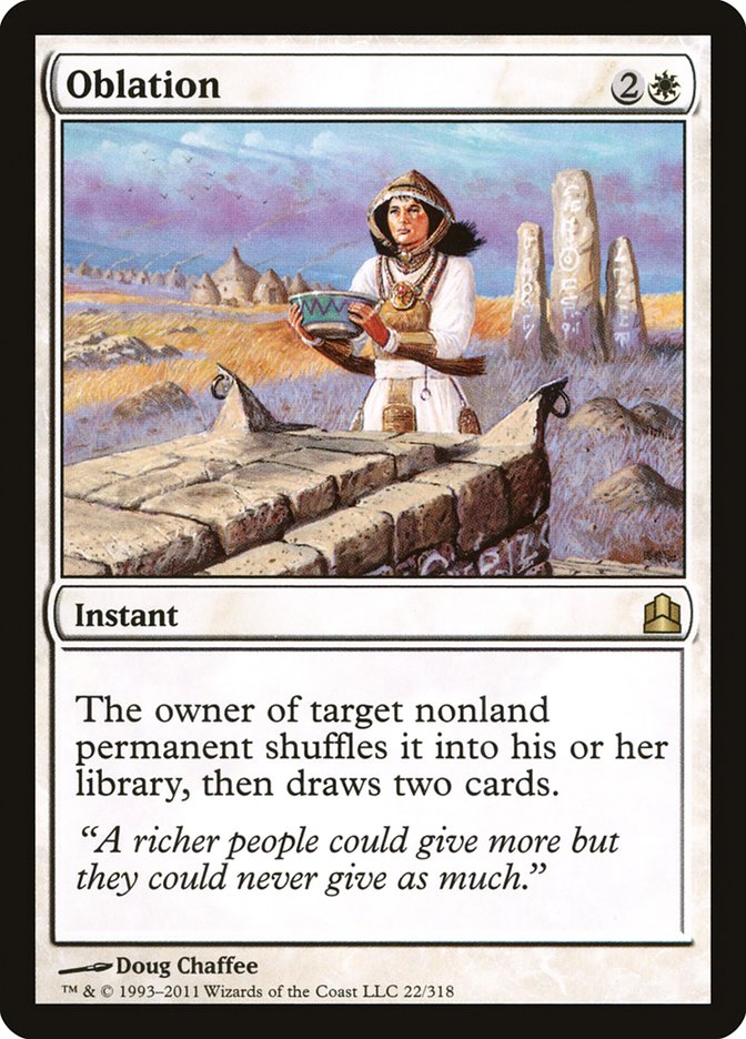 Oblation [Commander 2011] | Pegasus Games WI