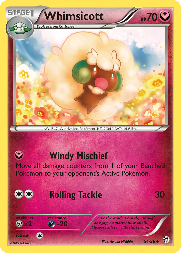 Whimsicott (56/98) [XY: Ancient Origins] | Pegasus Games WI