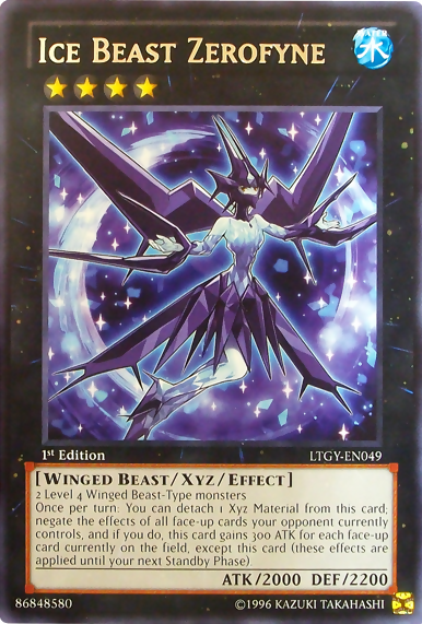 Ice Beast Zerofyne [LTGY-EN049] Rare | Pegasus Games WI