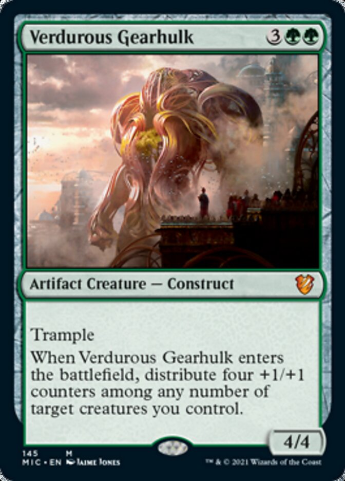 Verdurous Gearhulk [Innistrad: Midnight Hunt Commander] | Pegasus Games WI