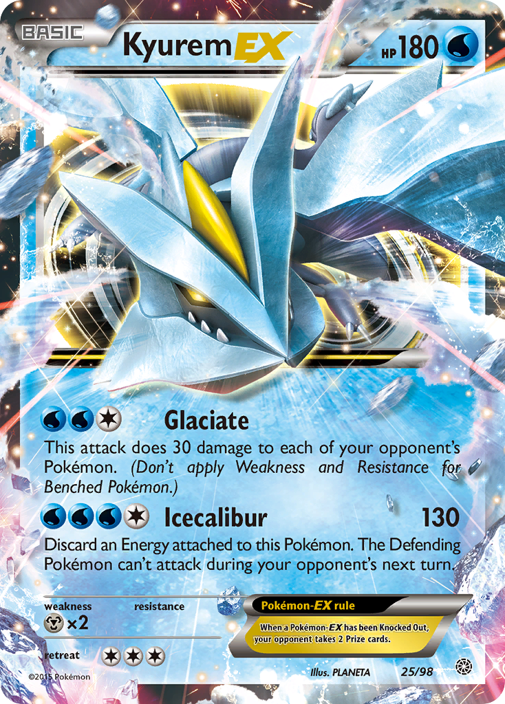 Kyurem EX (25/98) [XY: Ancient Origins] | Pegasus Games WI