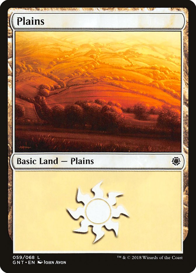 Plains (59) [Game Night 2018] | Pegasus Games WI