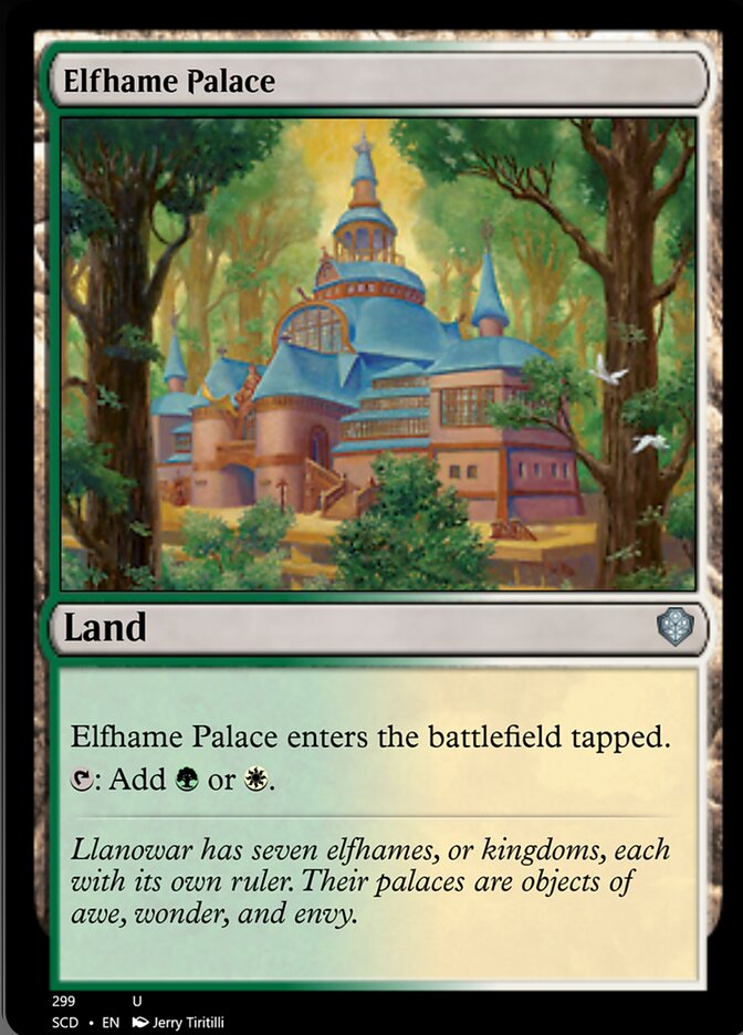 Elfhame Palace [Starter Commander Decks] | Pegasus Games WI