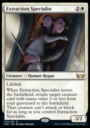 Extraction Specialist (Promo Pack) [Streets of New Capenna Promos] | Pegasus Games WI