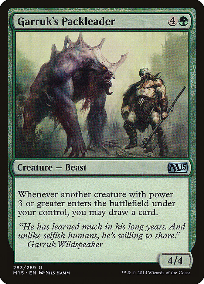Garruk's Packleader [Magic 2015] | Pegasus Games WI