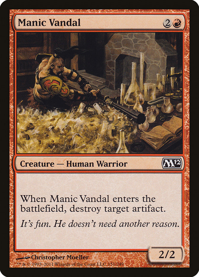Manic Vandal [Magic 2012] | Pegasus Games WI