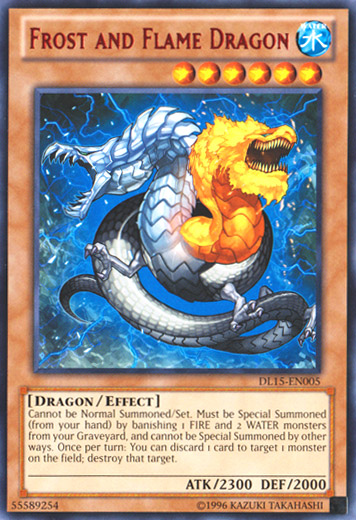 Frost and Flame Dragon (Red) [DL15-EN005] Rare | Pegasus Games WI
