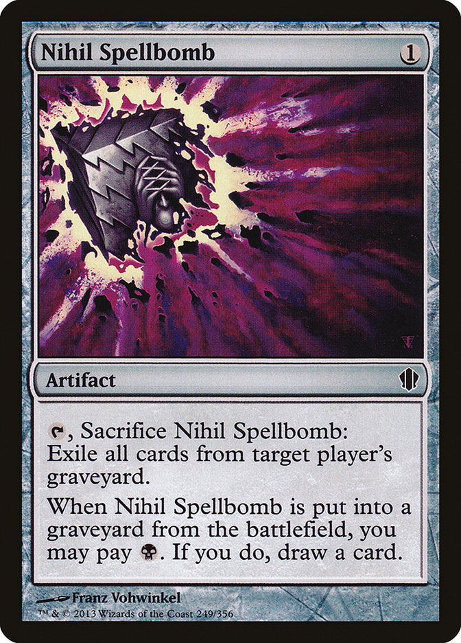 Nihil Spellbomb [Commander 2013] | Pegasus Games WI