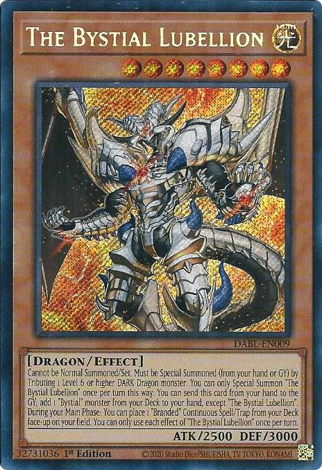 The Bystial Lubellion [DABL-EN009] Secret Rare | Pegasus Games WI